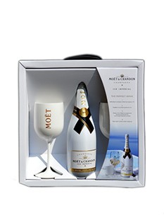 Set di 4 calici da champagne in plastica con incisione per feste e moet Rose Piccolo colore: Bianco Moët & Chandon Ice Imperial 