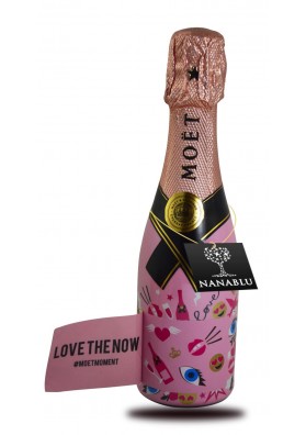 Champagne Moët Rosé Impérial Limited Edition LOVE THE NOW cl.20